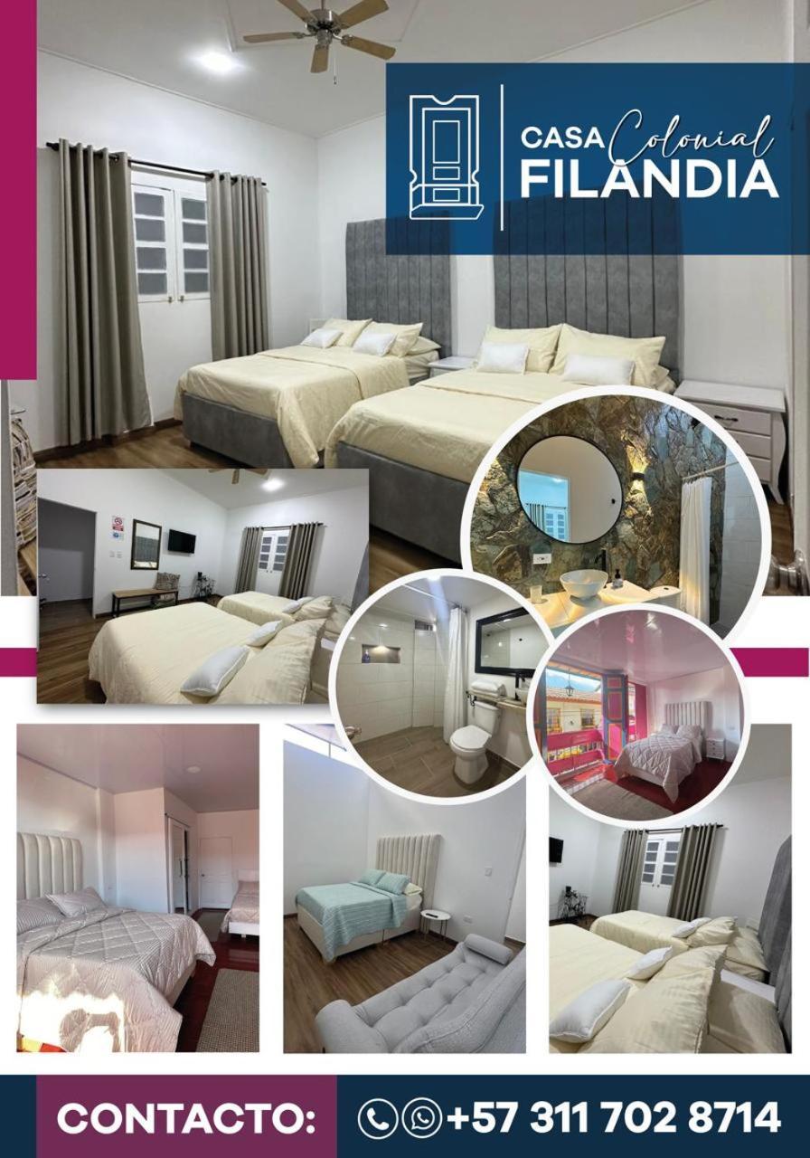 Appartamento Casa colonial filandia Esterno foto